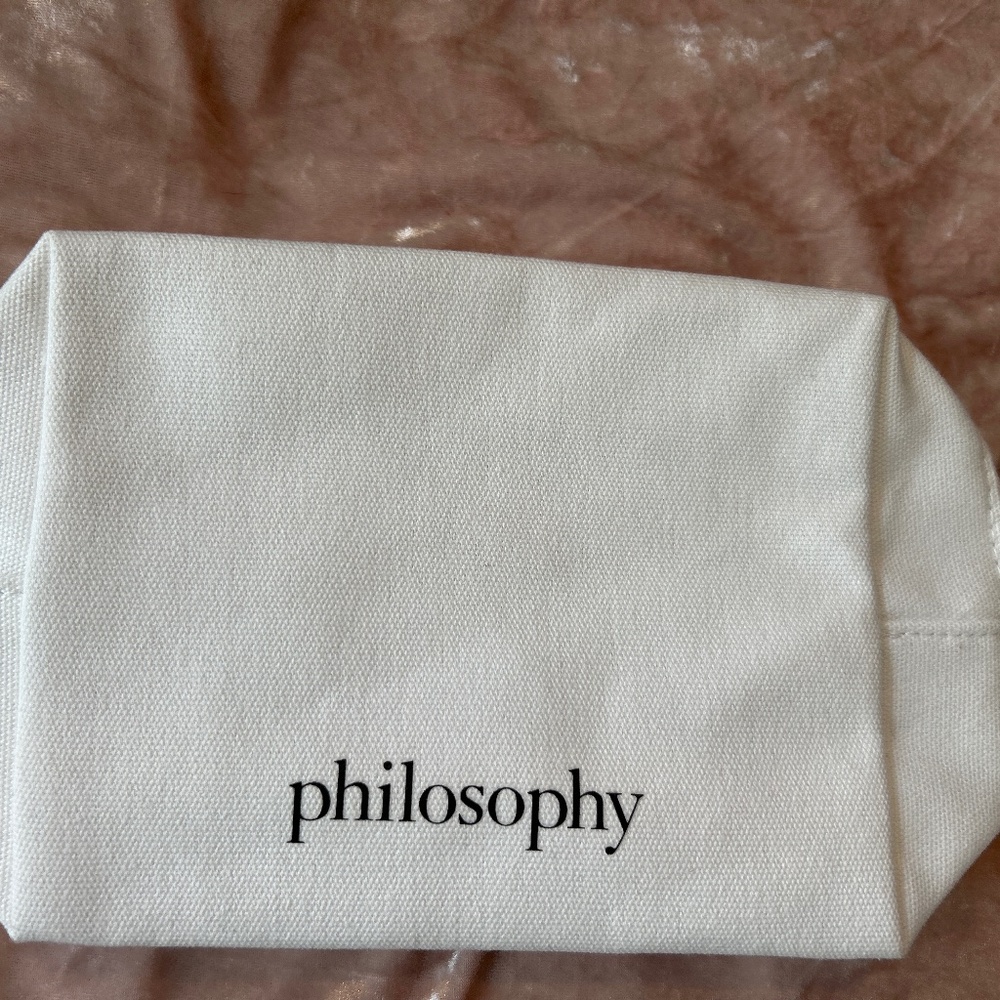 Philosophy make up bag